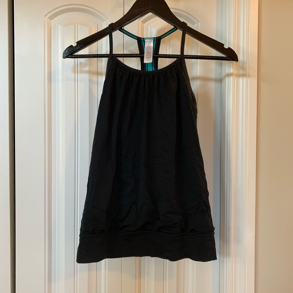 Size 12 girls Ivviva Double Dutch tank top black